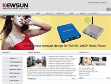 Tablet Screenshot of kewsun.com